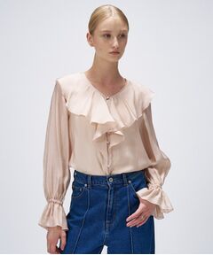 cloenc / クロエンス シャツ・ブラウス | 【手洗い可】ラッフルフリルブラウス
