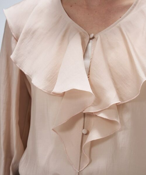 cloenc / クロエンス シャツ・ブラウス | 【手洗い可】ラッフルフリルブラウス | 詳細10