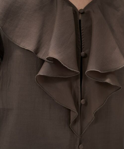 cloenc / クロエンス シャツ・ブラウス | 【手洗い可】ラッフルフリルブラウス | 詳細17