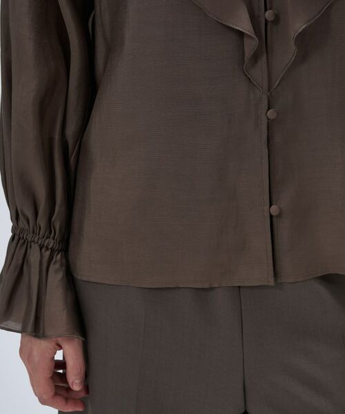 cloenc / クロエンス シャツ・ブラウス | 【手洗い可】ラッフルフリルブラウス | 詳細18