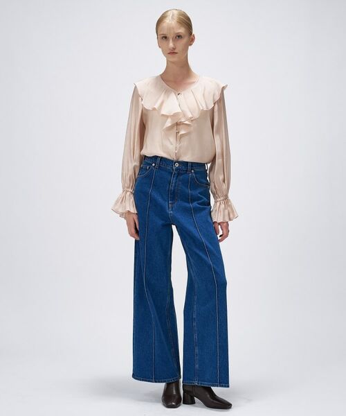 cloenc / クロエンス シャツ・ブラウス | 【手洗い可】ラッフルフリルブラウス | 詳細6