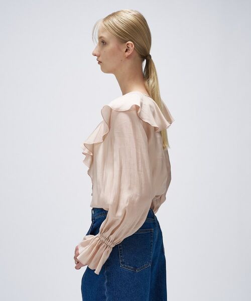 cloenc / クロエンス シャツ・ブラウス | 【手洗い可】ラッフルフリルブラウス | 詳細8