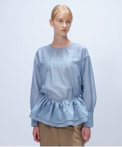 cloenc / クロエンス シャツ・ブラウス | 【手洗い可】4wayフリル付きブラウス