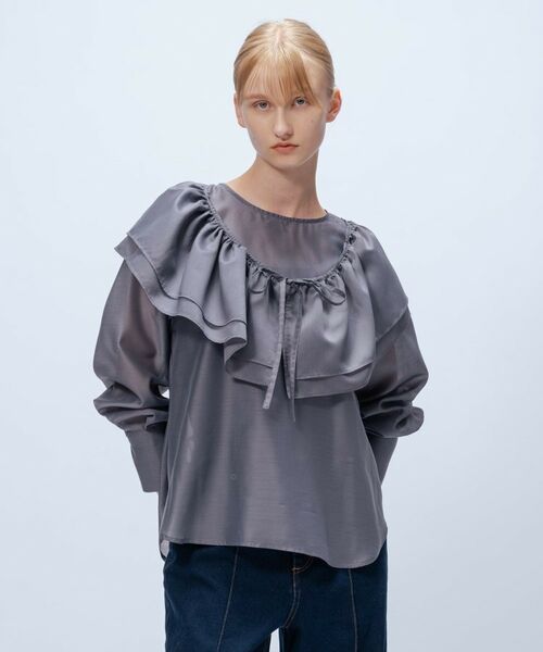 cloenc / クロエンス シャツ・ブラウス | 【手洗い可】4wayフリル付きブラウス | 詳細23
