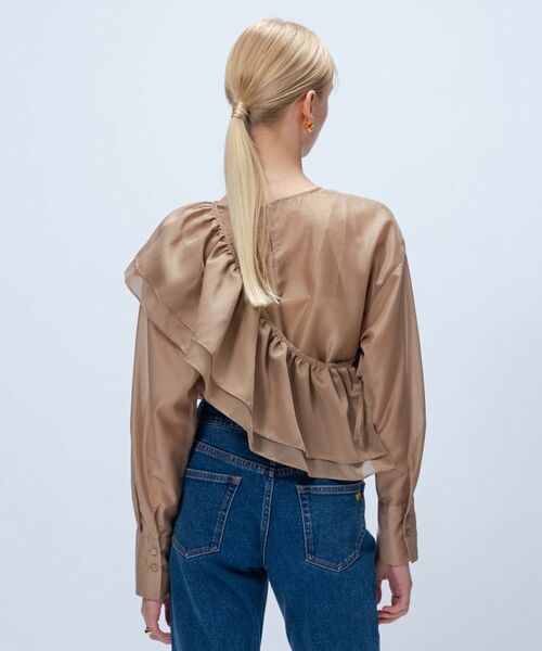 cloenc / クロエンス シャツ・ブラウス | 【手洗い可】4wayフリル付きブラウス | 詳細4