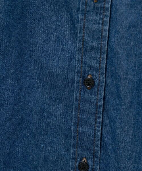 cloenc / クロエンス シャツ・ブラウス | 【マシンウォッシュ】ライトウェイトデニムシャツ | 詳細12