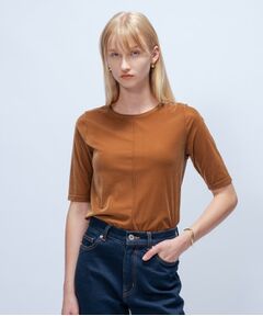 cloenc / クロエンス カットソー | 【手洗い可】フロッキーベロアトップス