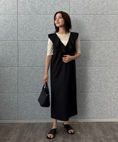 cloenc / クロエンス カットソー | 【手洗い可】フロッキーベロアトップス | 詳細24