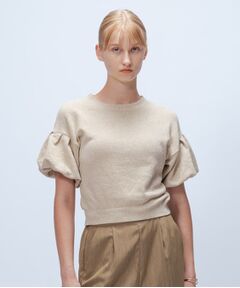 cloenc / クロエンス カットソー | 【手洗い可】パフスリーブプルオーバー