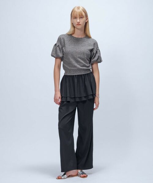 cloenc / クロエンス カットソー | 【手洗い可】パフスリーブプルオーバー | 詳細14