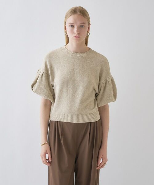 cloenc / クロエンス カットソー | 【手洗い可】パフスリーブニット | 詳細27
