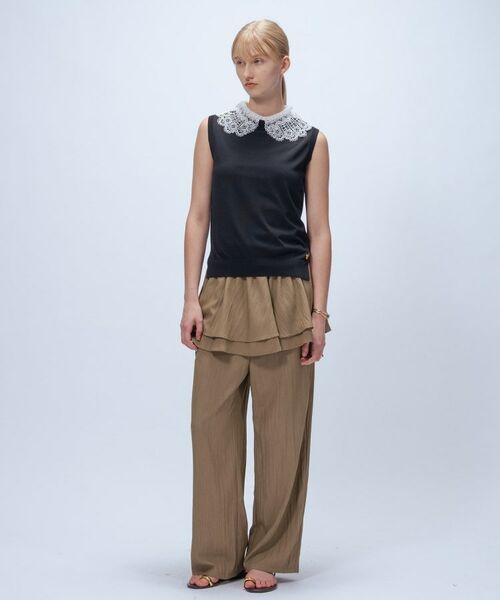 cloenc / クロエンス カットソー | 【手洗い可】2wayレース衿付きプルオーバー | 詳細16