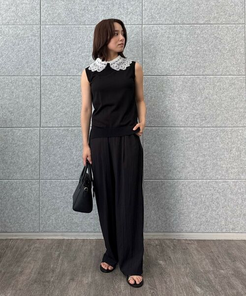 cloenc / クロエンス カットソー | 【手洗い可】2wayレース衿付きプルオーバー | 詳細21