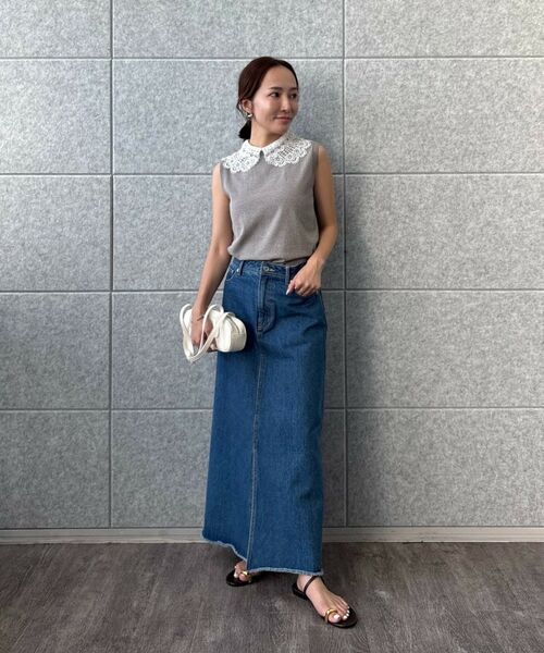 cloenc / クロエンス カットソー | 【手洗い可】2wayレース衿付きプルオーバー | 詳細25