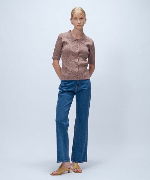 cloenc / クロエンス ニット・セーター | 【マシンウォッシュ】ポロカラープルオーバー | 詳細1