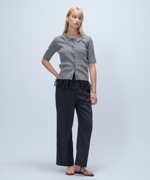 cloenc / クロエンス ニット・セーター | 【マシンウォッシュ】ポロカラープルオーバー | 詳細12