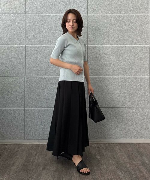 cloenc / クロエンス ニット・セーター | 【マシンウォッシュ】ポロカラープルオーバー | 詳細18