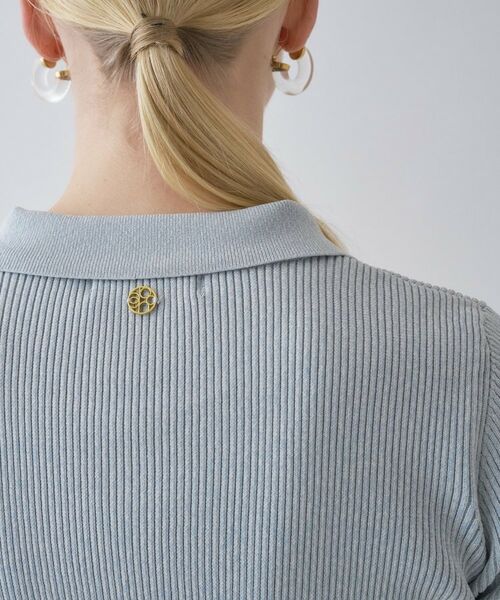 cloenc / クロエンス ニット・セーター | 【マシンウォッシュ】ポロカラーニット | 詳細24