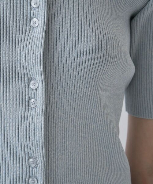 cloenc / クロエンス ニット・セーター | 【マシンウォッシュ】ポロカラーニット | 詳細25