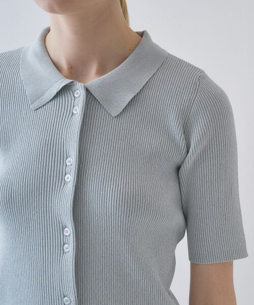 cloenc / クロエンス ニット・セーター | 【マシンウォッシュ】ポロカラーニット | 詳細28