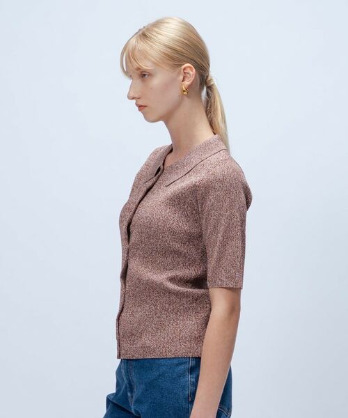 cloenc / クロエンス ニット・セーター | 【マシンウォッシュ】ポロカラープルオーバー | 詳細3