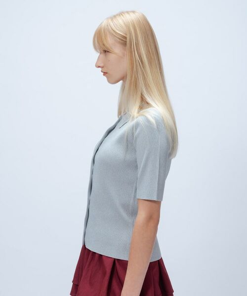 cloenc / クロエンス ニット・セーター | 【マシンウォッシュ】ポロカラープルオーバー | 詳細8