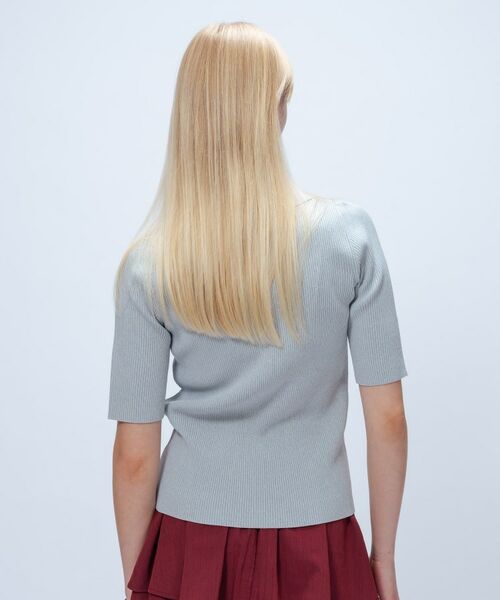 cloenc / クロエンス ニット・セーター | 【マシンウォッシュ】ポロカラープルオーバー | 詳細9