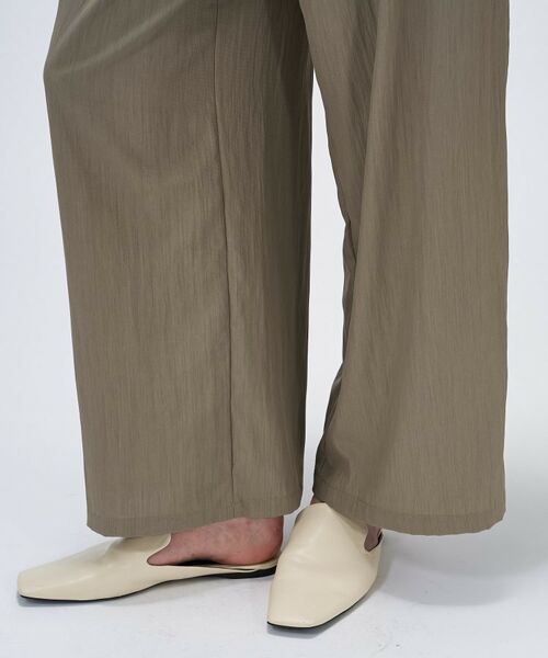 cloenc / クロエンス パンツ | 【セットアップ／手洗い可】ライトイージーパンツ | 詳細10