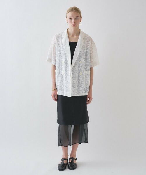 cloenc / クロエンス ロング・マキシ丈スカート | 【手洗い可】シアーレイヤードスカート | 詳細16