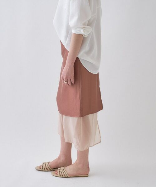cloenc / クロエンス ロング・マキシ丈スカート | 【手洗い可】シアーレイヤードスカート | 詳細26