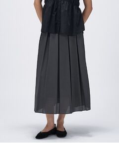 cloenc / クロエンス ロング・マキシ丈スカート | 【手洗い可】ワイドプリーツスカート
