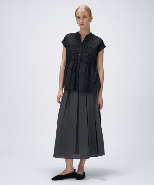 cloenc / クロエンス ロング・マキシ丈スカート | 【手洗い可】ワイドプリーツスカート | 詳細10