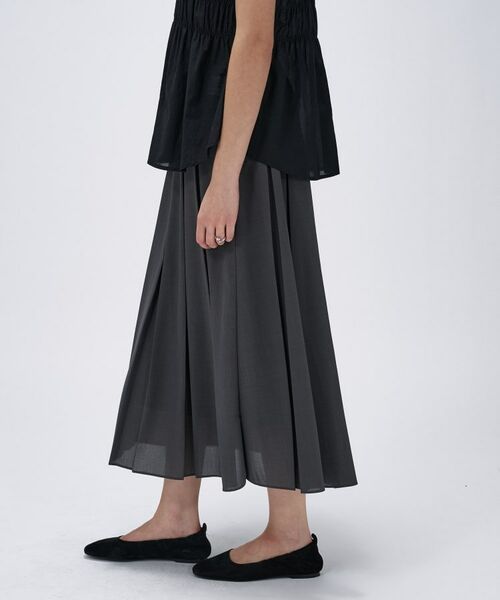 cloenc / クロエンス ロング・マキシ丈スカート | 【手洗い可】ワイドプリーツスカート | 詳細12