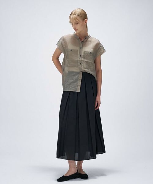 cloenc / クロエンス ロング・マキシ丈スカート | 【手洗い可】ワイドプリーツスカート | 詳細15