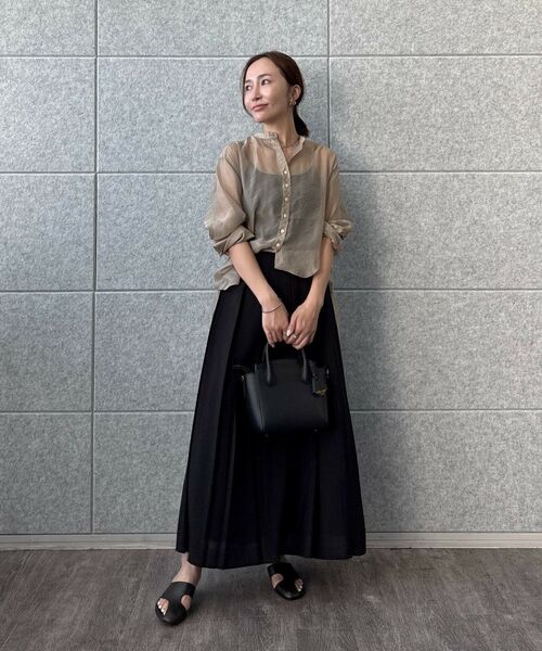 cloenc / クロエンス ロング・マキシ丈スカート | 【手洗い可】ワイドプリーツスカート | 詳細21