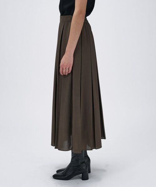 cloenc / クロエンス ロング・マキシ丈スカート | 【手洗い可】ワイドプリーツスカート | 詳細3