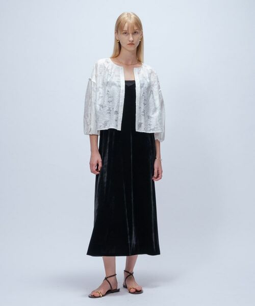 cloenc / クロエンス シャツ・ブラウス | 【手洗い可】ジャカード2wayブラウス | 詳細1