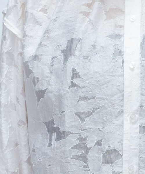 cloenc / クロエンス シャツ・ブラウス | 【手洗い可】ジャカード2wayブラウス | 詳細10