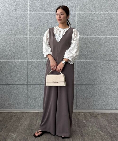 cloenc / クロエンス シャツ・ブラウス | 【手洗い可】ジャカード2wayブラウス | 詳細19