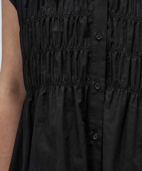 cloenc / クロエンス シャツ・ブラウス | 【手洗い可】シャーリングブラウス | 詳細18