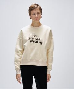 cloenc / クロエンス スウェット | 【マシンウォッシュ】刺繍ロゴスウェット