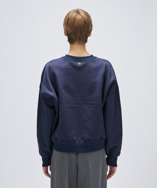 cloenc / クロエンス スウェット | 【マシンウォッシュ】刺繍ロゴスウェット | 詳細14