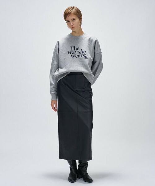 cloenc / クロエンス スウェット | 【マシンウォッシュ】刺繍ロゴスウェット | 詳細6