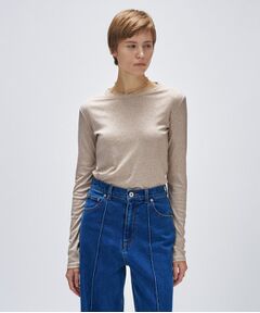 cloenc / クロエンス カットソー | 【手洗い可】ウール混クルーネックプルオーバー