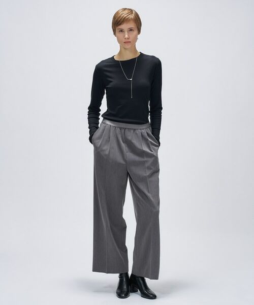 cloenc / クロエンス カットソー | 【手洗い可】ウール混クルーネックプルオーバー | 詳細17