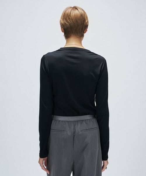 cloenc / クロエンス カットソー | 【手洗い可】ウール混クルーネックプルオーバー | 詳細20