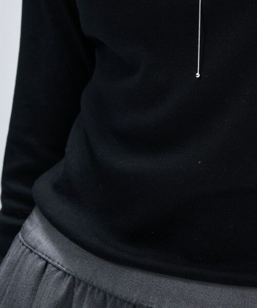 cloenc / クロエンス カットソー | 【手洗い可】ウール混クルーネックプルオーバー | 詳細21