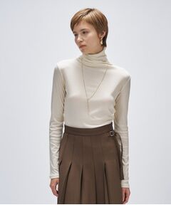 cloenc / クロエンス カットソー | 【手洗い可】ウール混ハイネックプルオーバー
