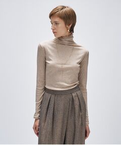 cloenc / クロエンス カットソー | 【手洗い可】ウール混ハイネックプルオーバー