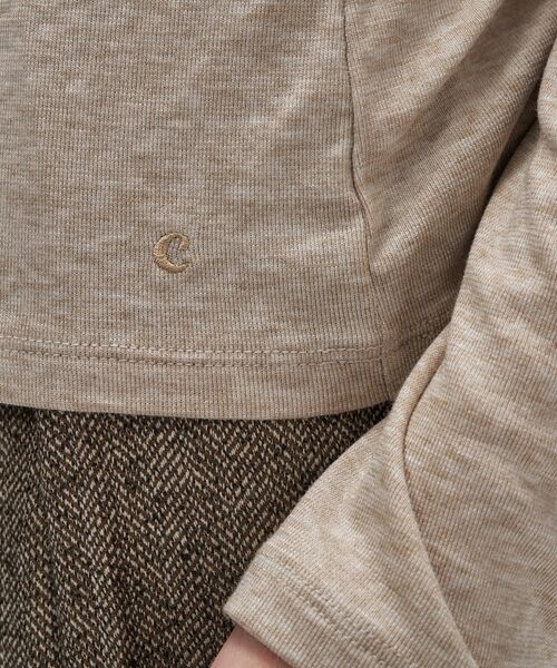 cloenc / クロエンス カットソー | 【手洗い可】ウール混ハイネックプルオーバー | 詳細12
